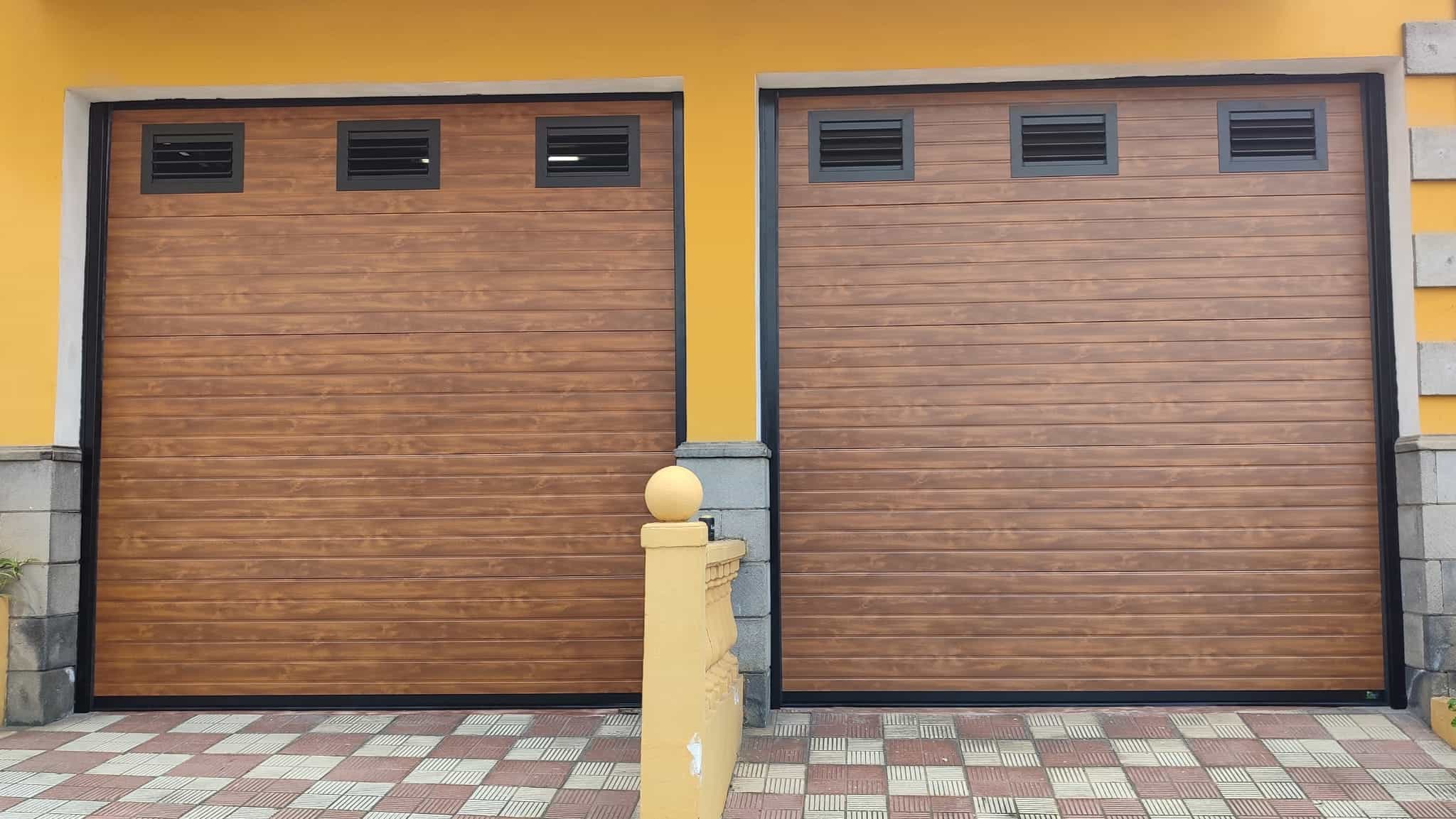 Puertas de garaje en tenerife